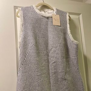 Charles Henry Blue stripped dress